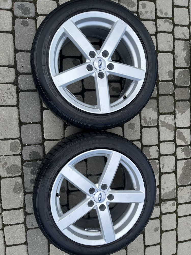 Alufelgi 5x108 17 cali Ford Mondeo Galaxy S-max C-max opony 215/50/17