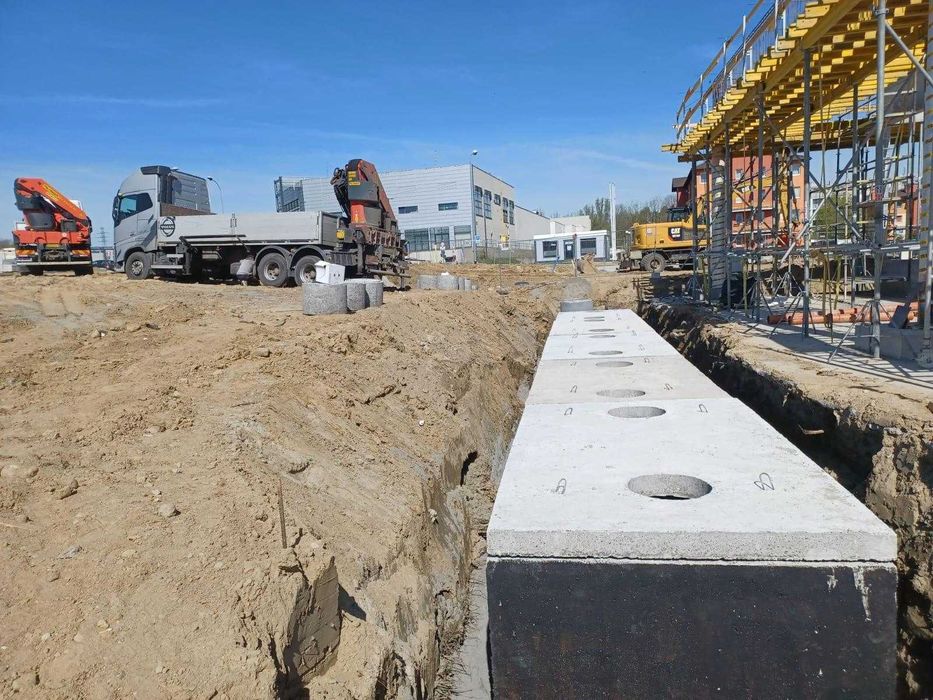 Szambo betonowe / Zbiornik na deszczówkę / Piwnice Ogrodowe / Kanały