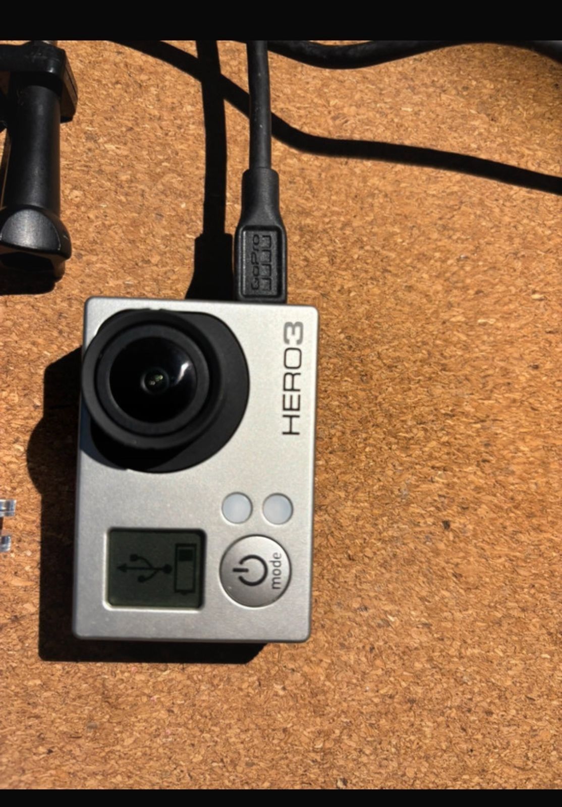 Go Pro Hero3 com acessórios