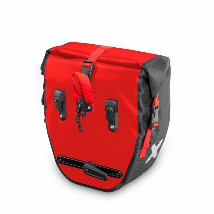 Sakwy Uniwersalne Extrawheel Rider Polyester 30L Red/Black