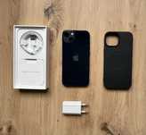 Super stan! Komplet! Bateria 100%! Etui! iPhone 13 Midnight 128 GB