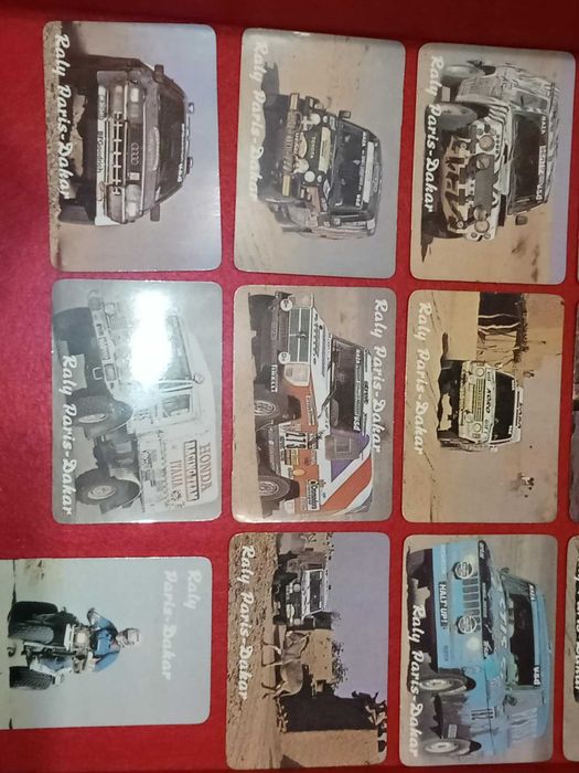 Calendários de Bolso Paris Dakar 1986
