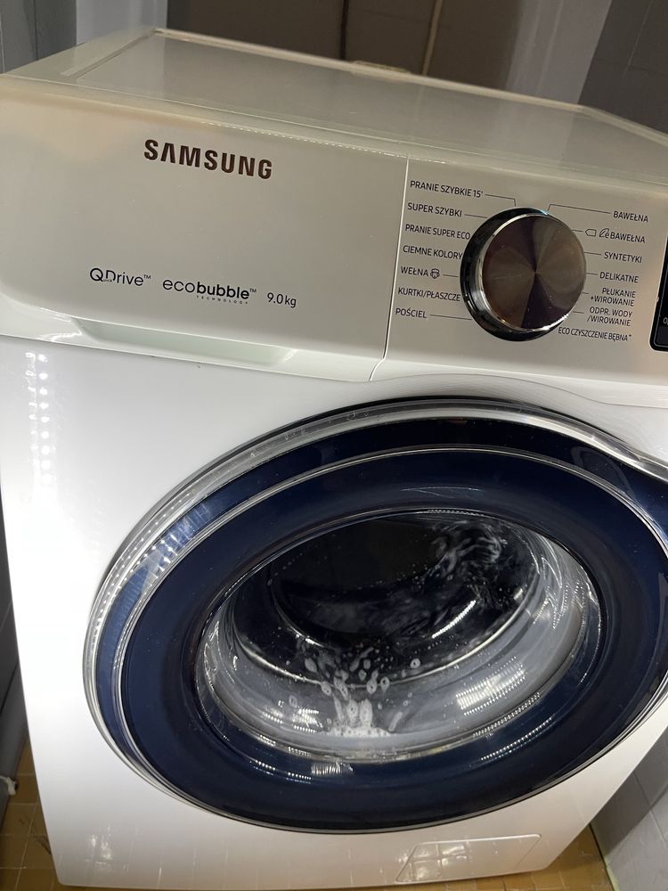 Pralka Samsung 9kg Ecobubble QDrive Wifi WW90M644OBW