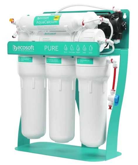 Фільтр зворотного осмосу Ecosoft P’URE AquaCalcium Mint з помпою