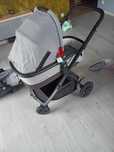 Wózek easy go optimo 2w1, baza family fix 2