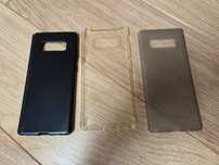 Etui silikonowe do Samsung Note 8 - 3 sztuki