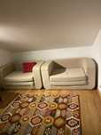 2 sofas cama individuais