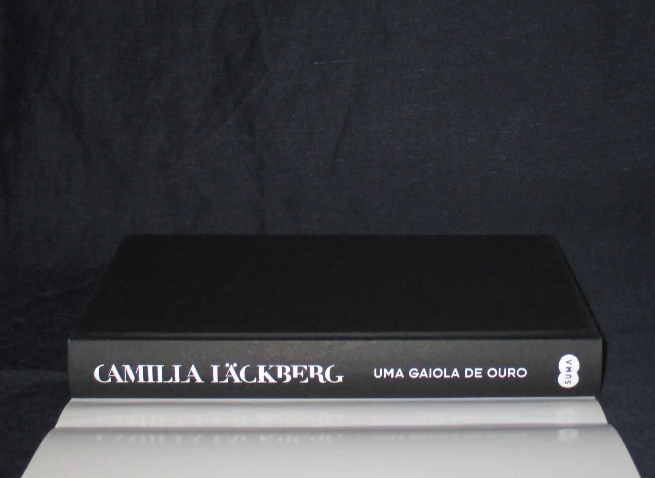 Livro Uma Gaiola de Ouro Camilla Läckberg CD