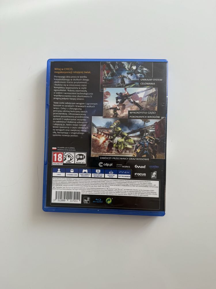 Gra The Surge ps4