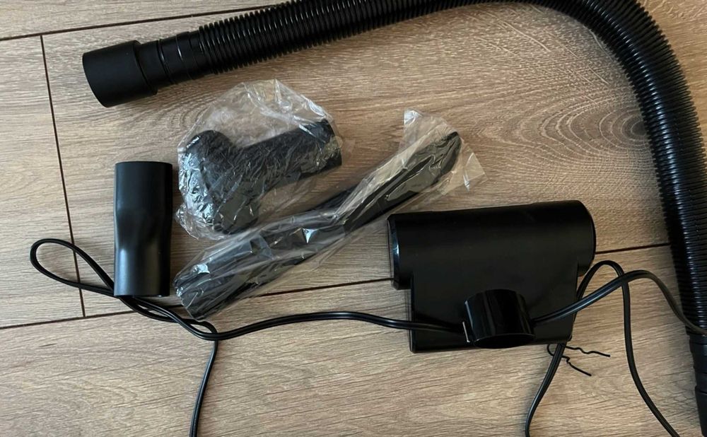 TURBO Mocny Odkurzacz samochodowy Zestaw 3w1 + filtr + Torba GRATIS