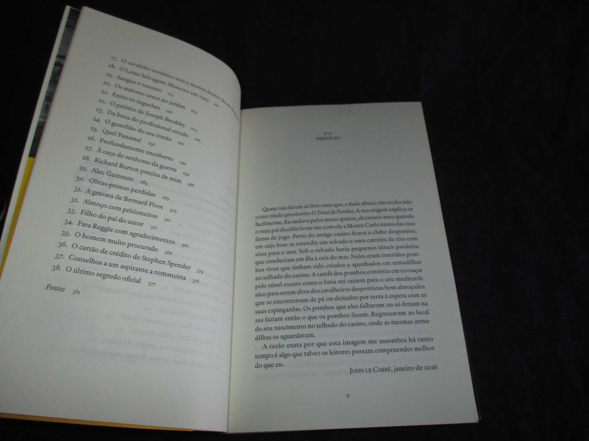 Livro O Túnel de Pombos John Le Carré