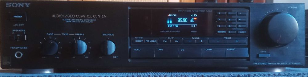 Zmodyfikowany Amplituner Sony STR AVR-210 - rezerwacja