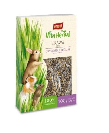 Trawa dla gryzoni w pojemniku 100g