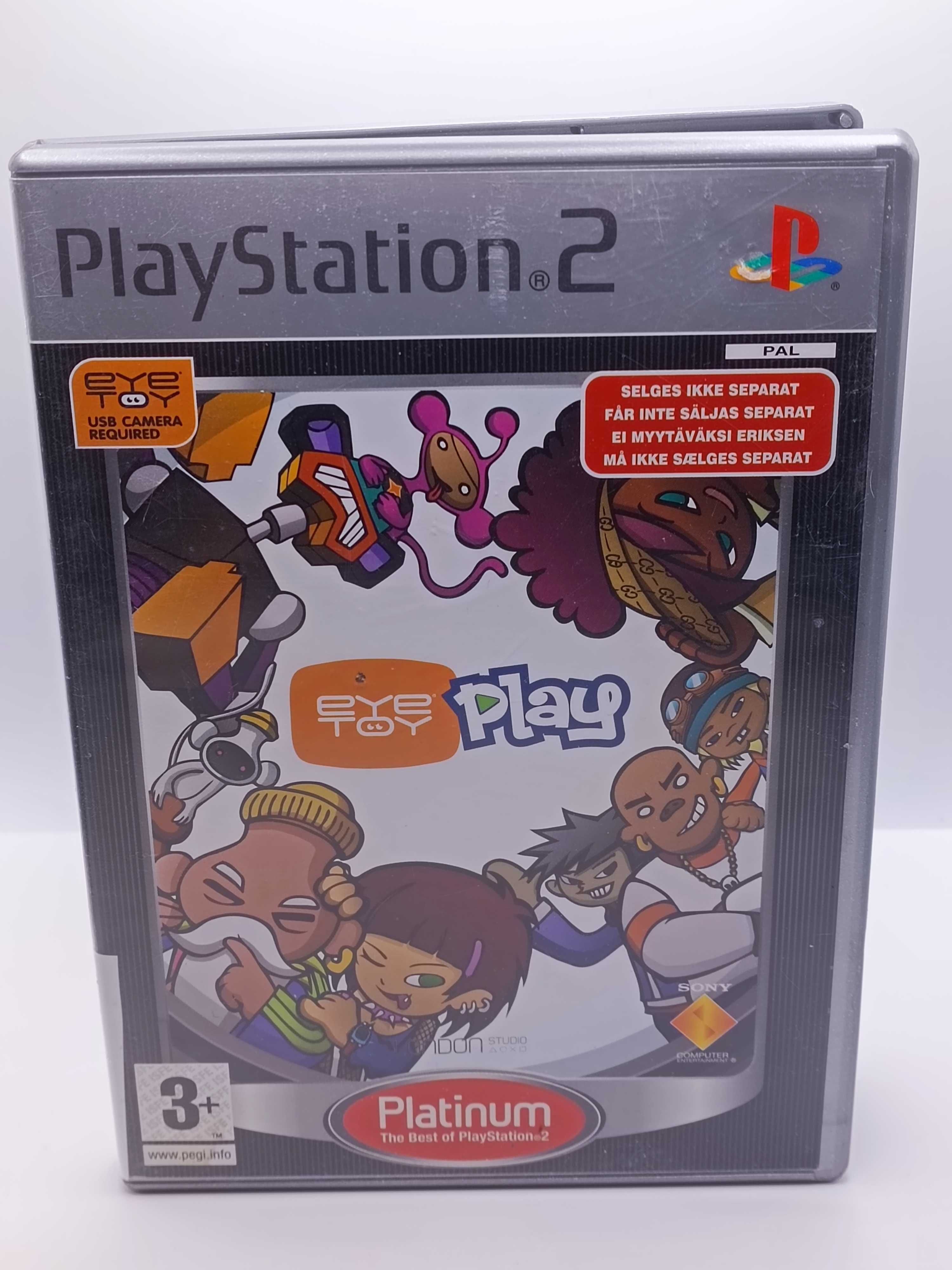 GRA EyeTOY: Play Eye Toy Play NA PS2 1706/04