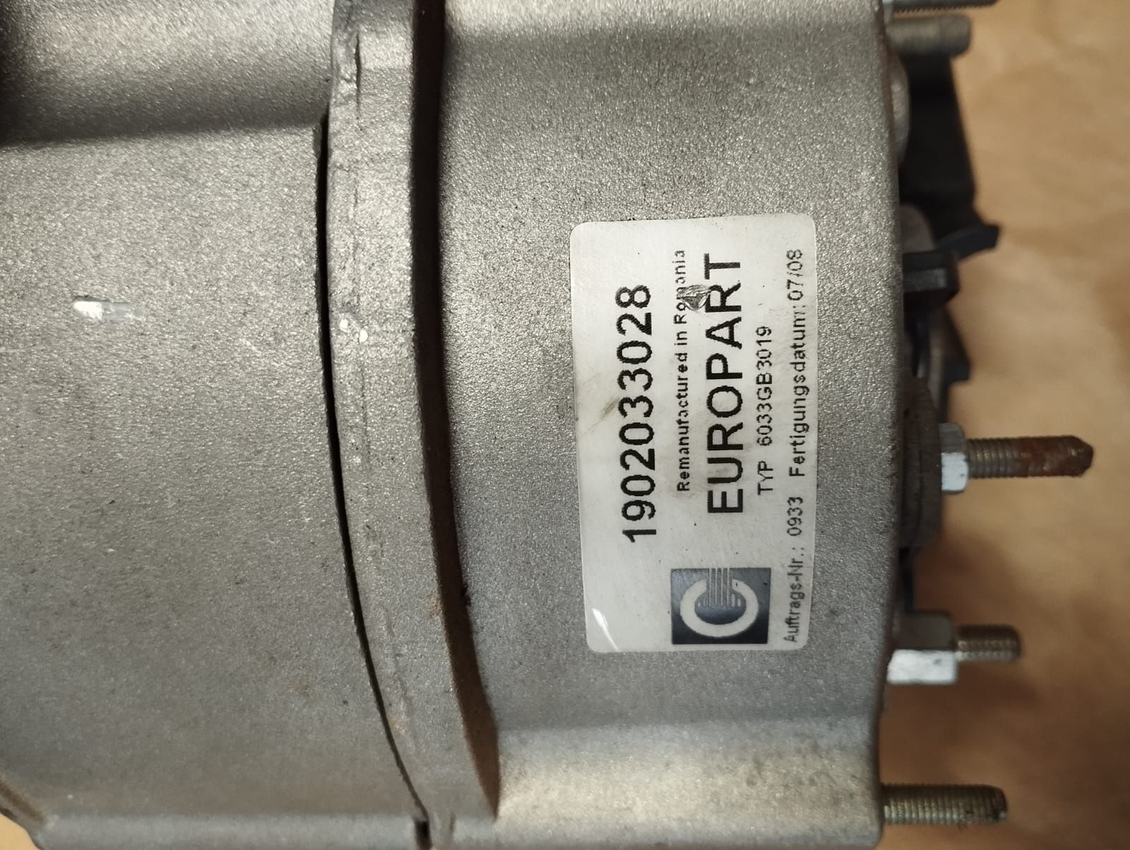 Alternator 24v BOSCH