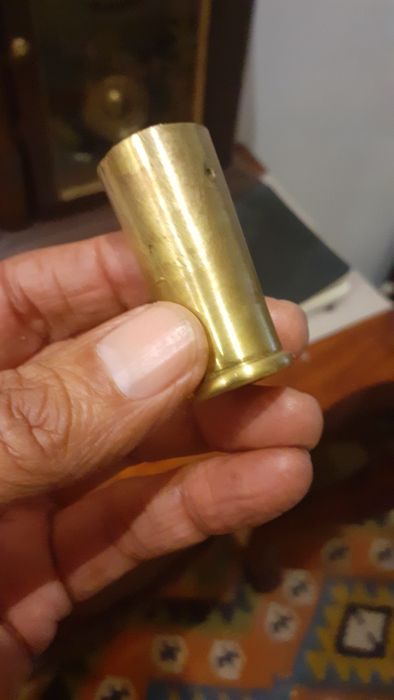 Pés em latão antigos para pernas de mesa em palito, em óptimo estado