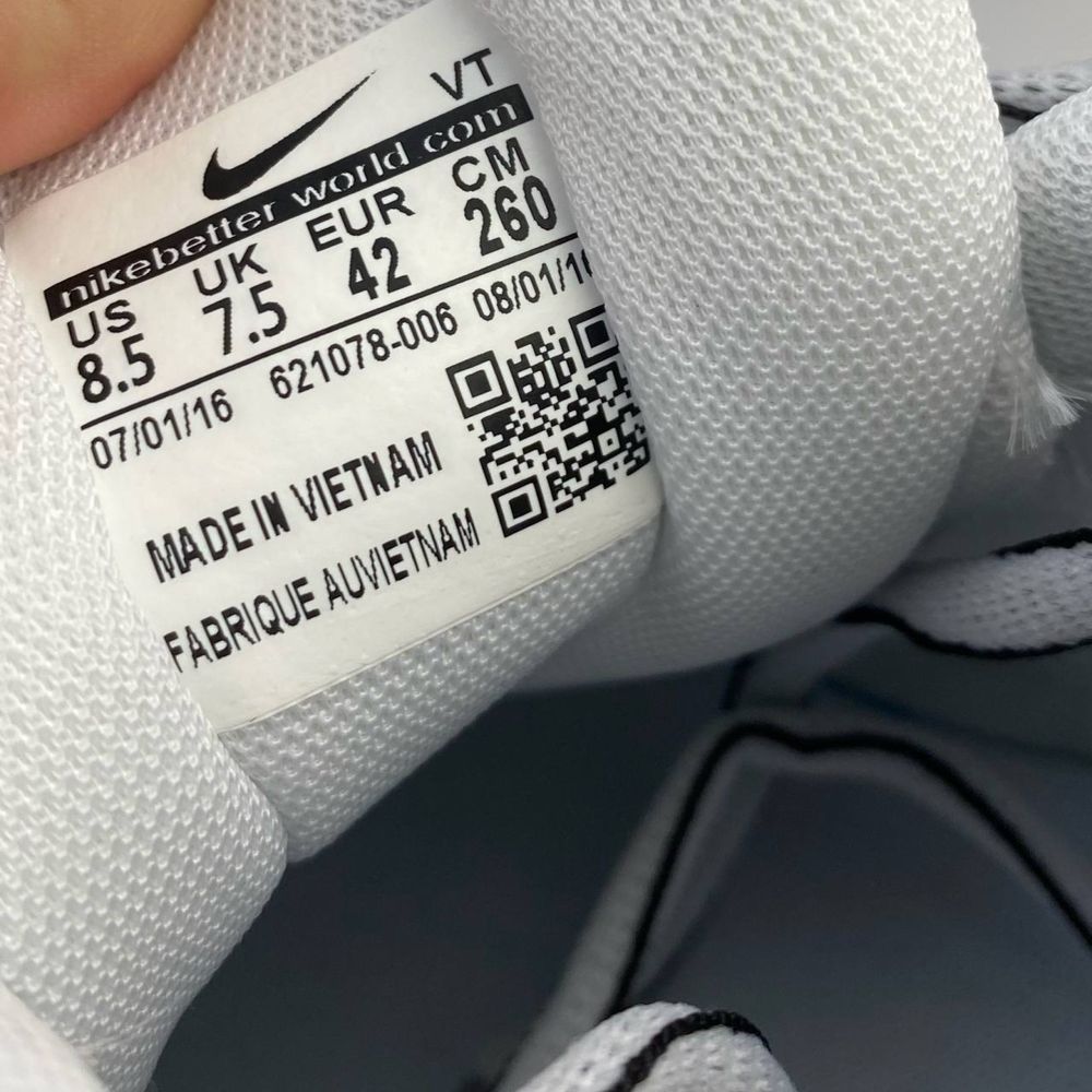 Кросівки Nike P-6000 white&red/найк п 6000