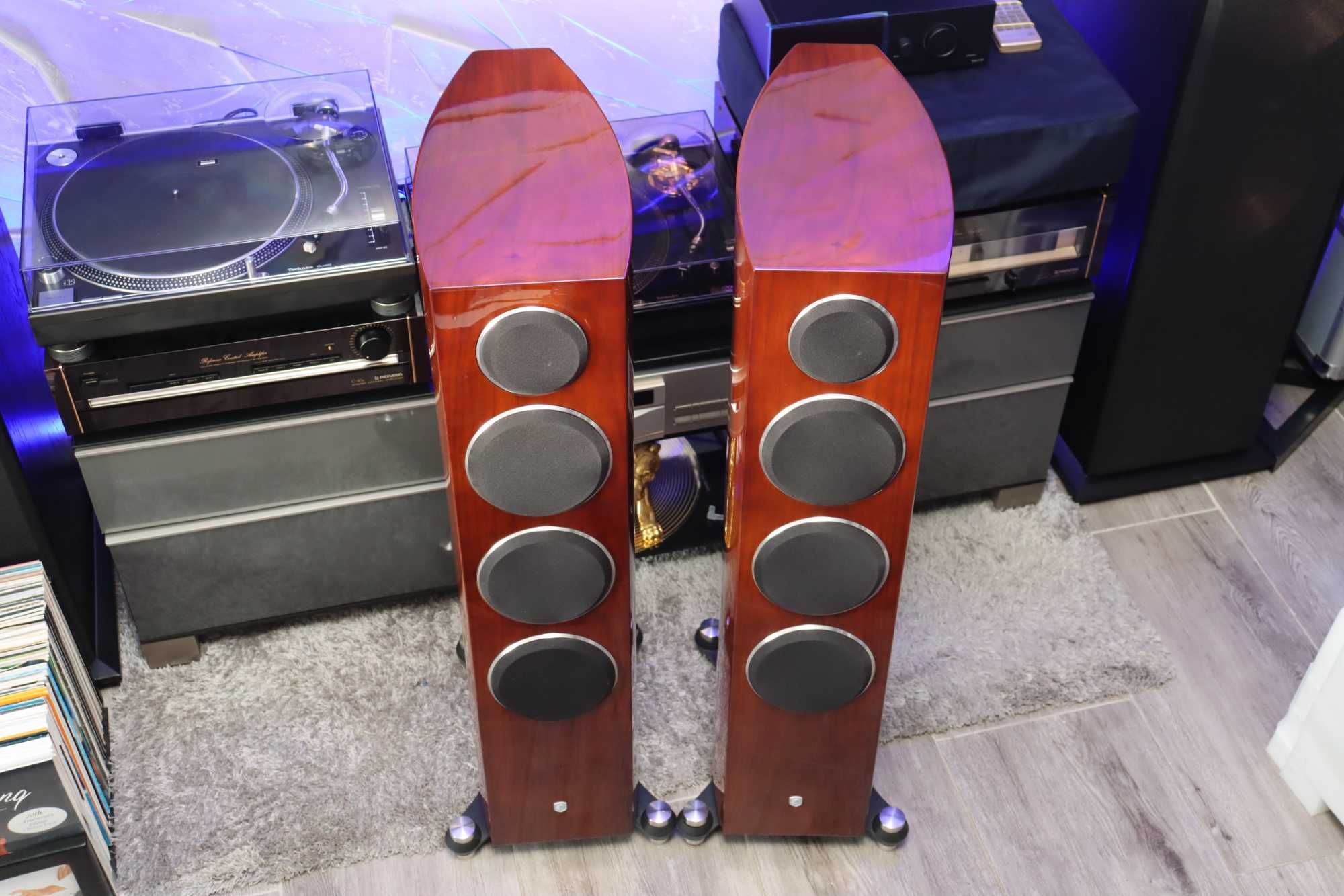 Gato FM 30 HG Orzech Duńskie Kolumny HI END
