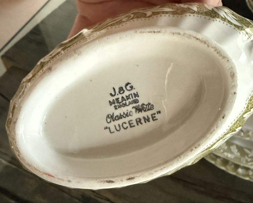 Serviço de Jantar - J&G Meakin England Sterling Renaissance Green