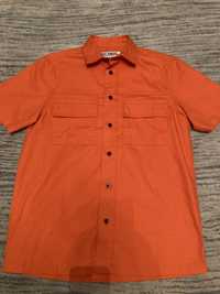 Koszula pomarańczowa krótki rękaw