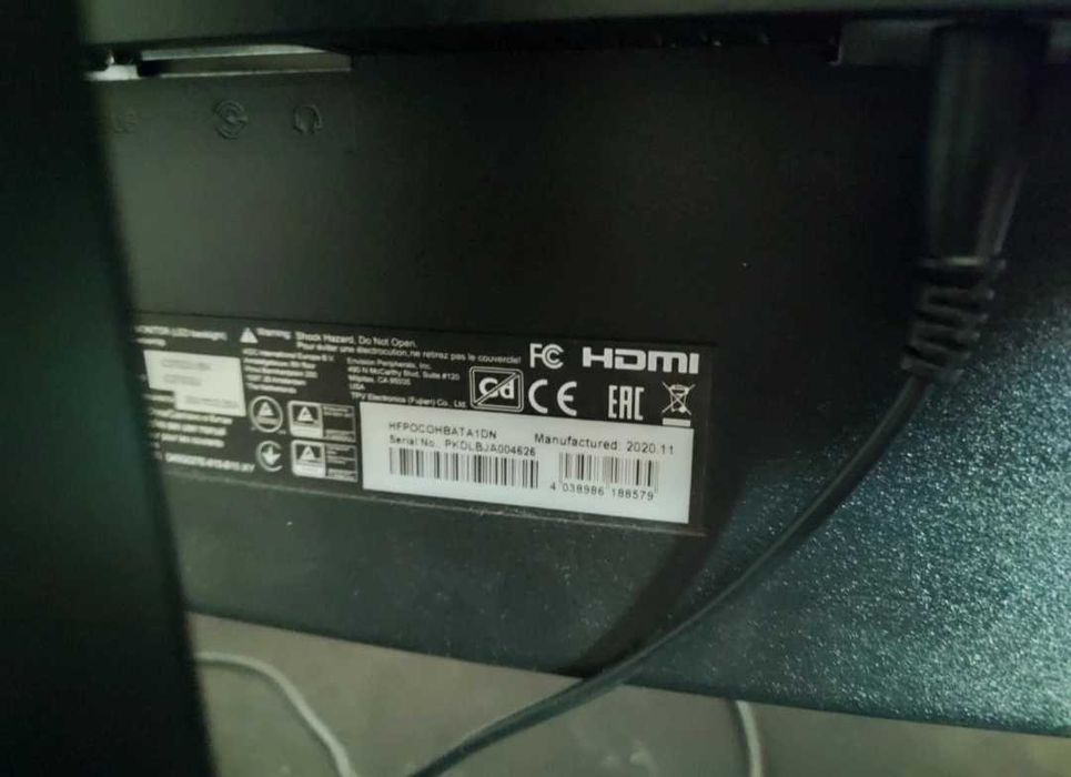 Monitor AOC C27G2ZE gaming