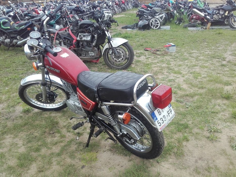 Suzuki gn125 tux125 tu gn 125 moduł bak felga lagi koło gaźnik części