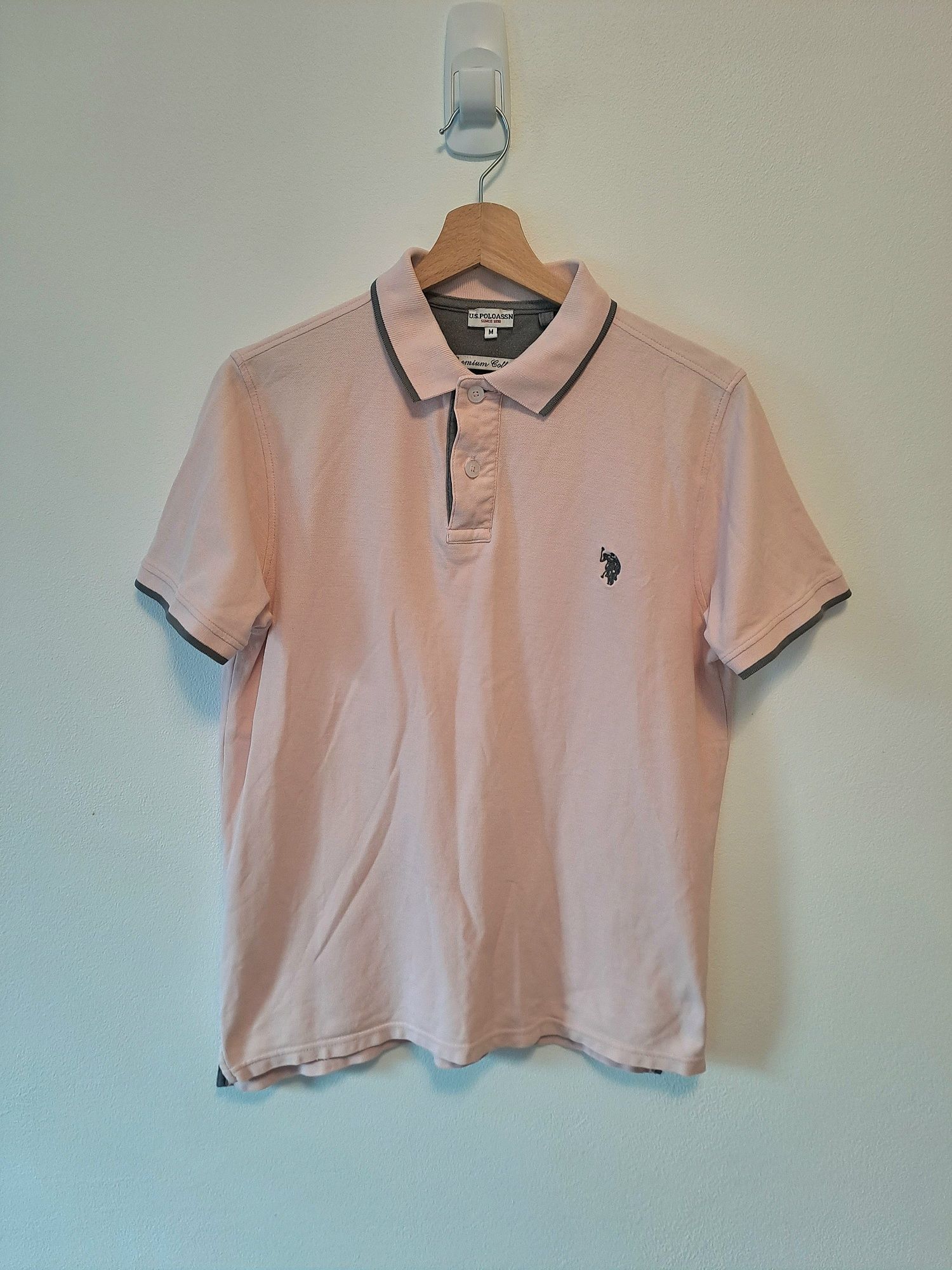 Męska koszulka polo t-shirt shirt U.S Polo ASSN r.M bawełna