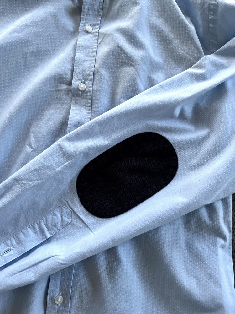 Błękitna koszula Massimo Dutti, M