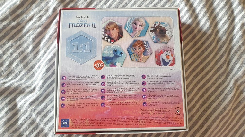 Puzzle memory Frozen 2 Kraina Lodu 2