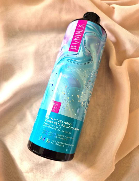 Vianek Prebiotyczny płyn micelarny z kwasem salicylowym 400 ml