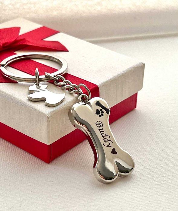 brelok z grawerem dla właścicieli psów prezent psa