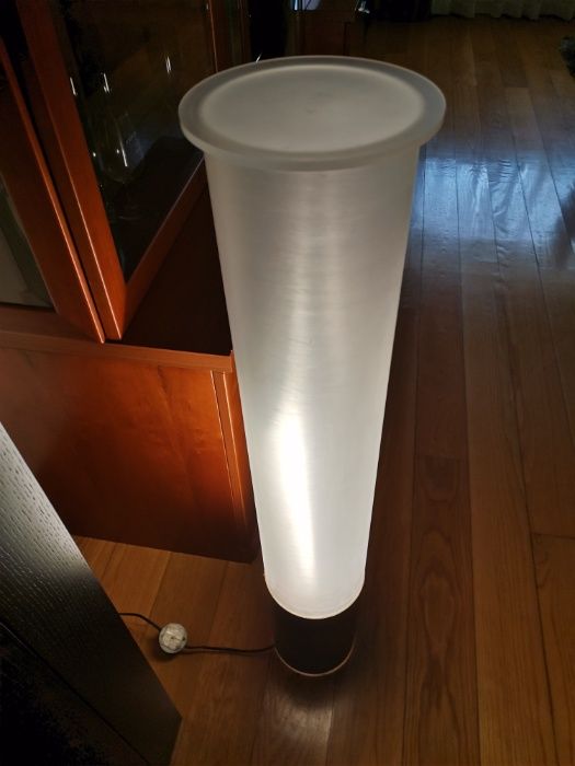 Candeeiro em acrilico - excelente estado