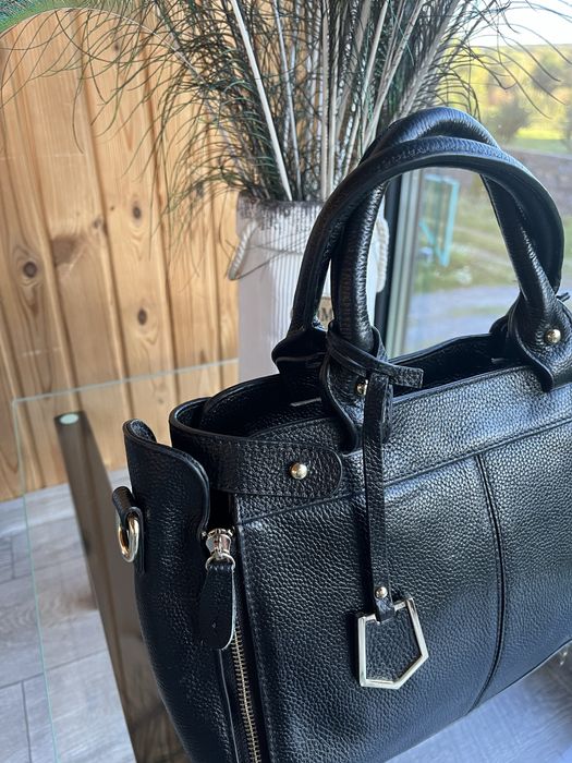 Сумка шкіряна нова Paste чорна та жовте Dior