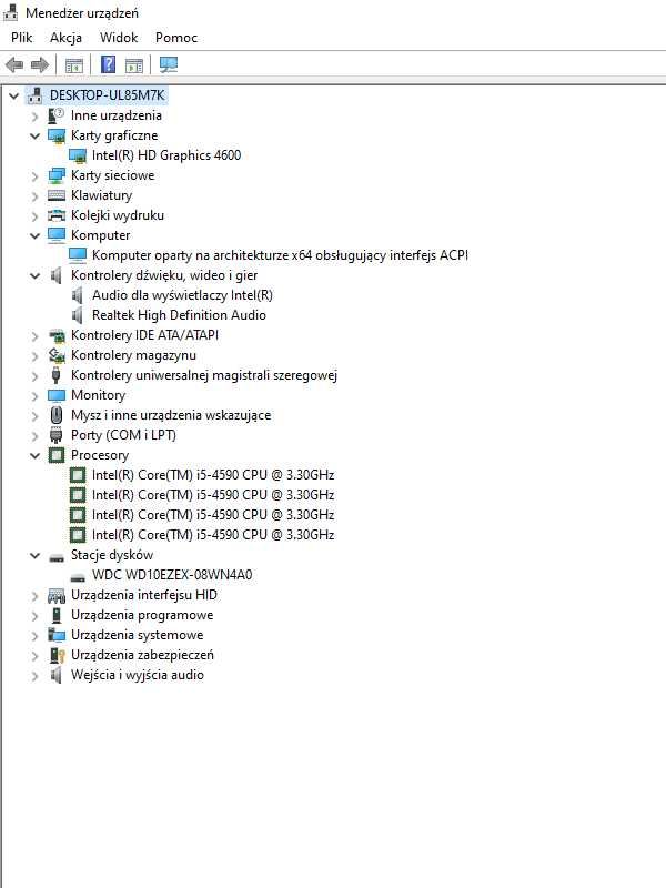 komputer HP Desktop 600 G1  / intel i5-4590 / 24GB RAM / 1 TB HDD