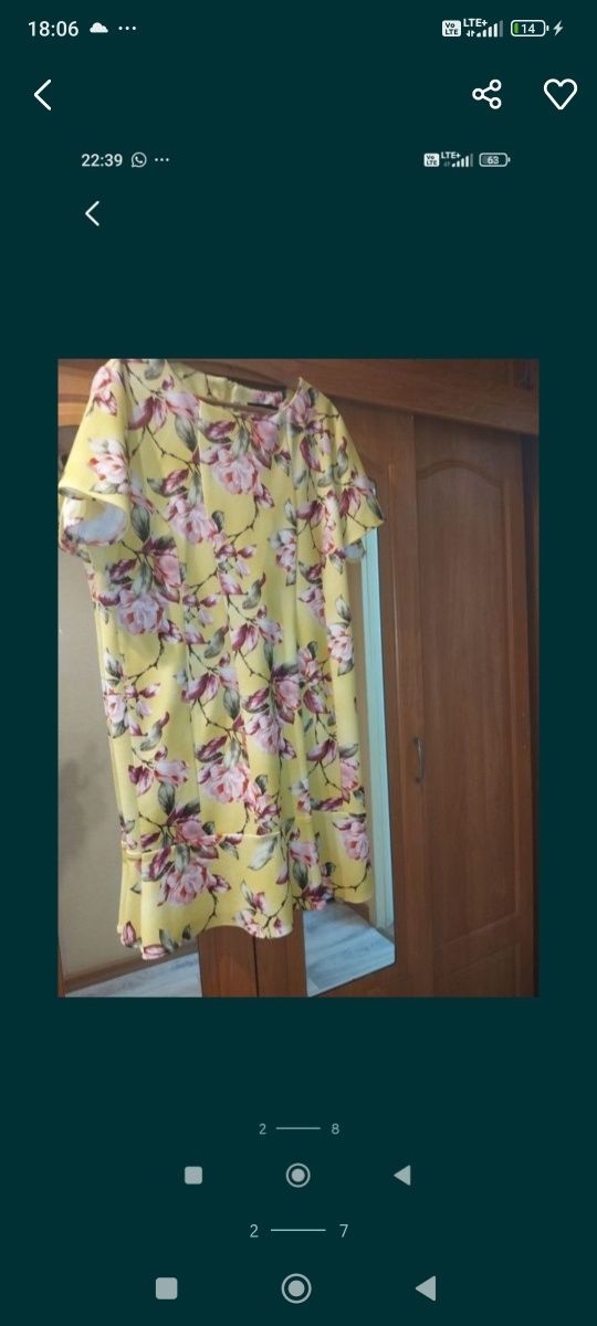 Okazja! Eleganckie ja Nowe Sukienka Wizytowa Wyjściowa