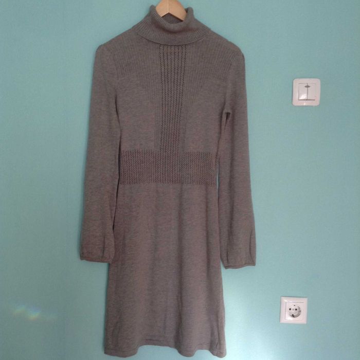 Платье теплое трикотажное, гольф (G&C Сollechion)