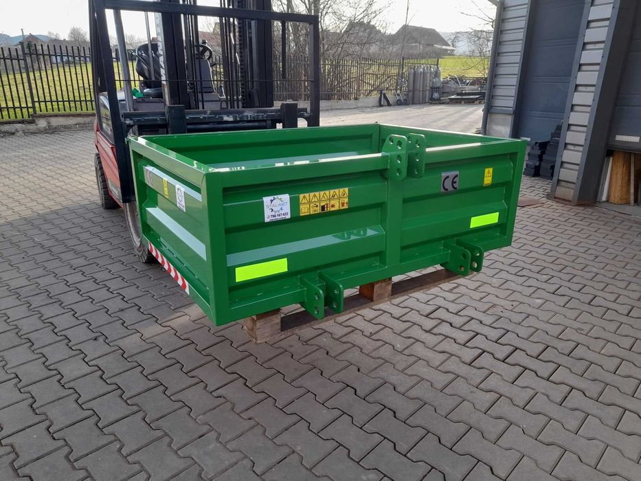 Skrzynia transportowa  do Traktora na Tylni TUZ Skrzynia z Lemieszem