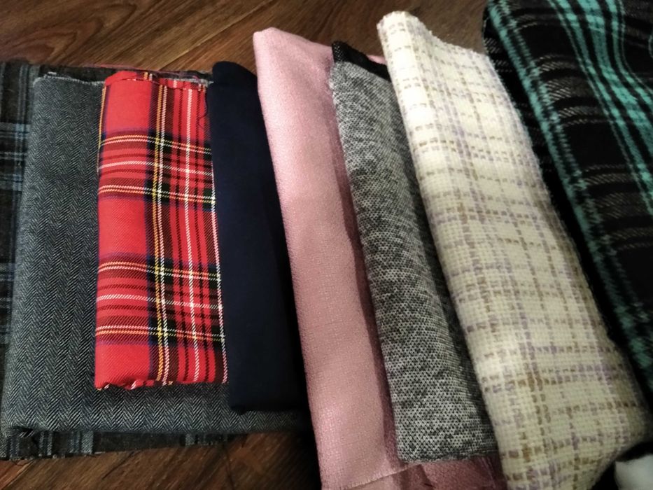 Ткань твид шерсть, кашемир, костюмка