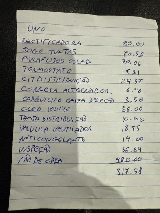 Fiat ono em bom estado e carro de garagem 1992