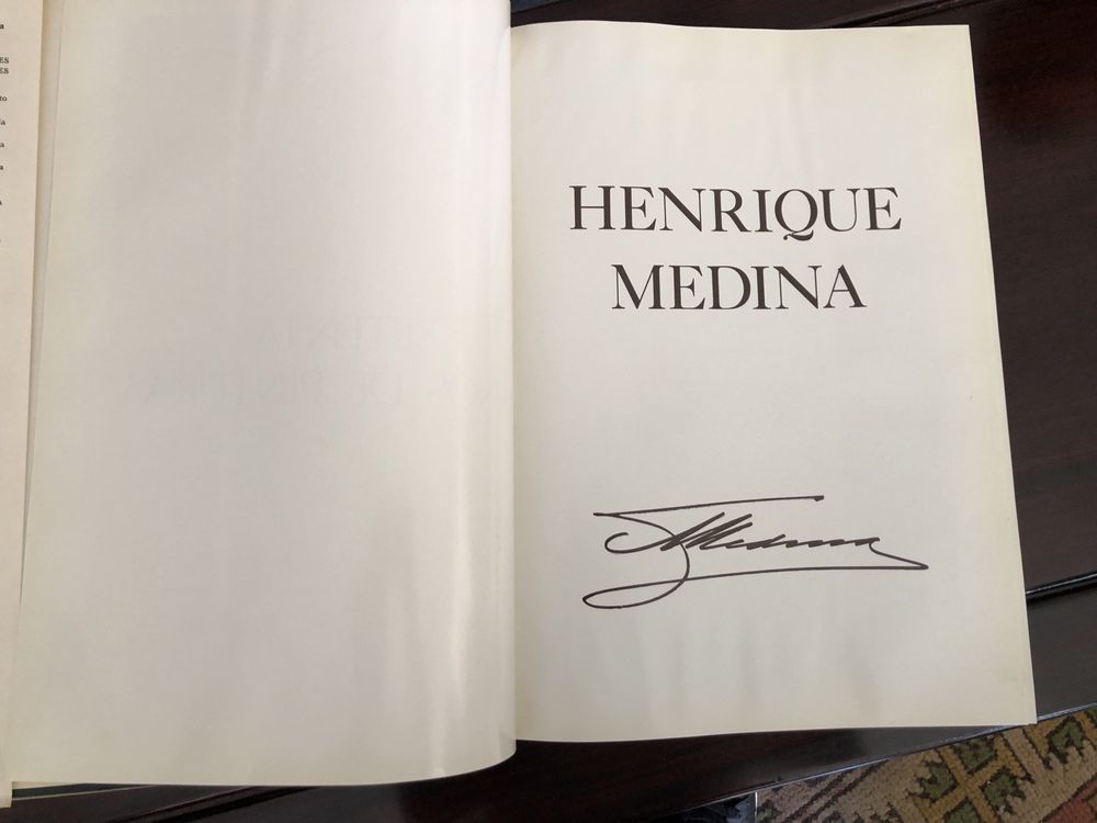 Livro sobre Henrique Medina