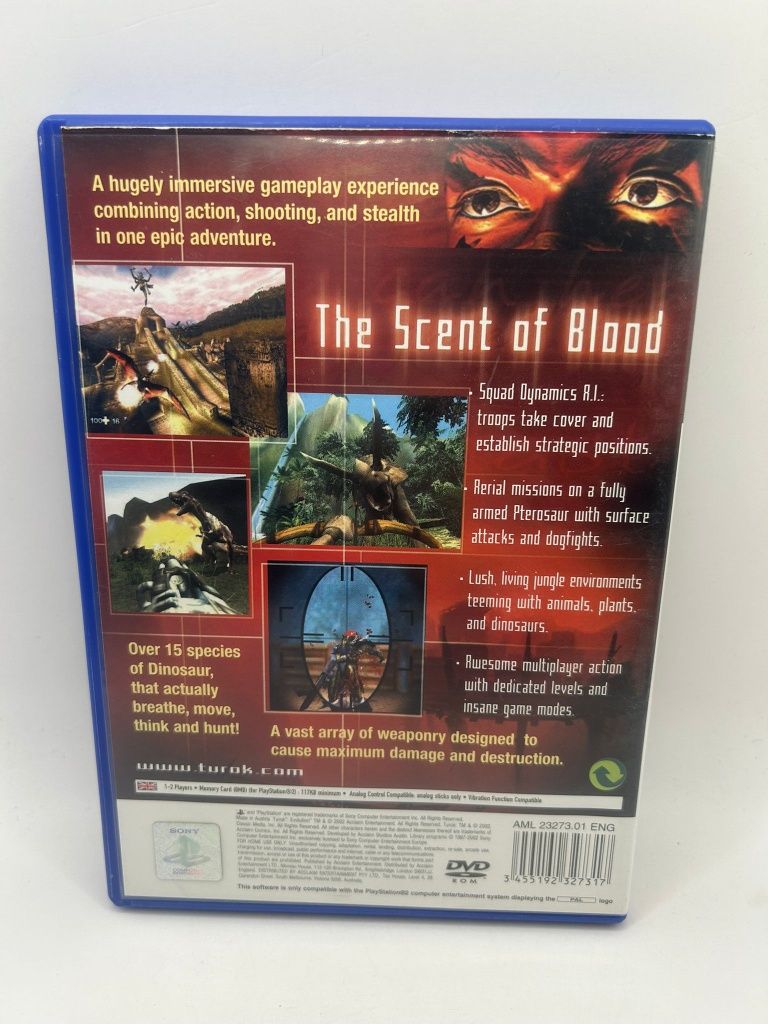 Turok Evolution 3xA Ps2 nr 6363