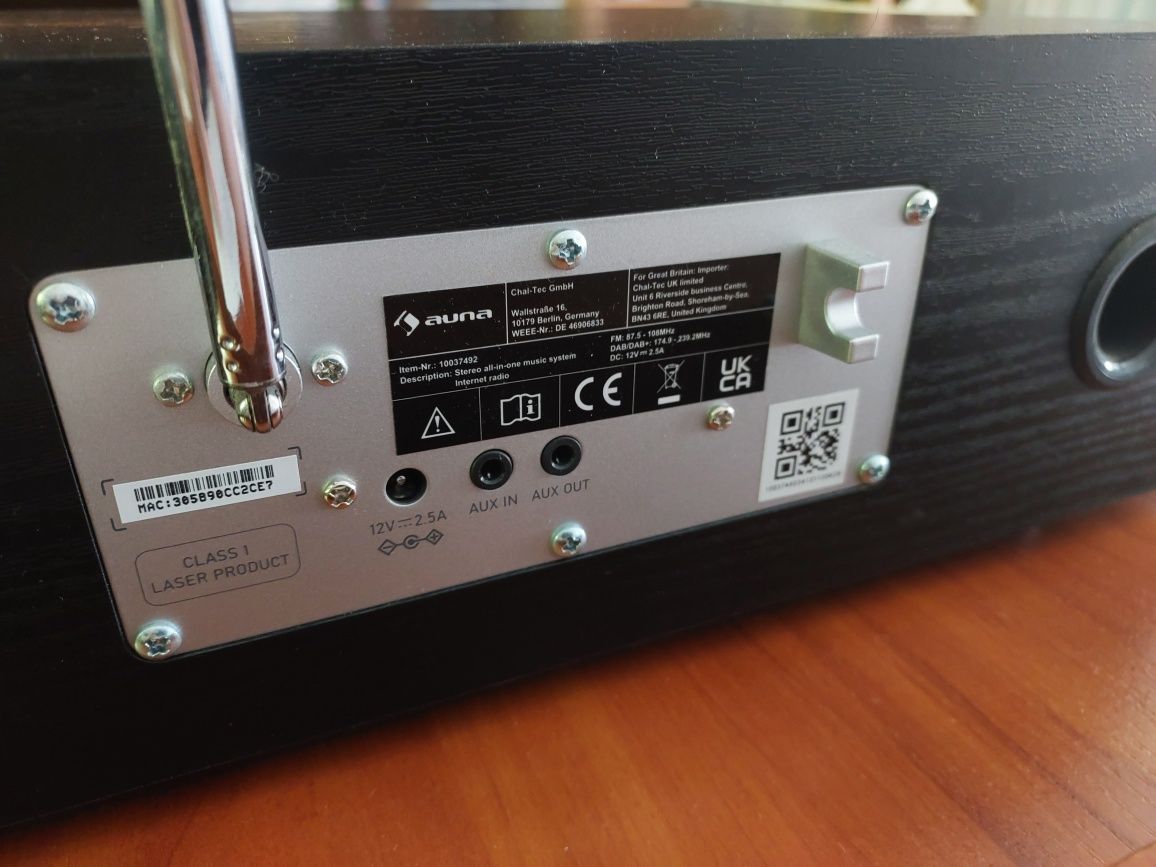 Radio Internetowe Connect CD MKII AUNA