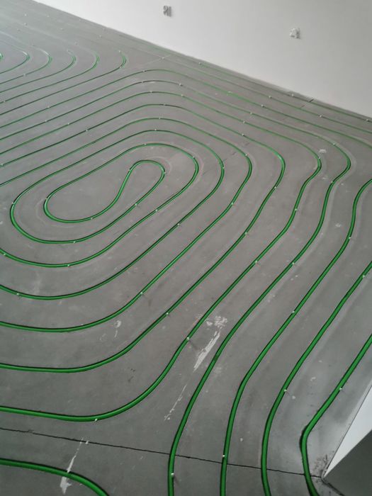 Frezowane ogrzewanie podłogowe frezowanie wylewki, wiercenie w betonie