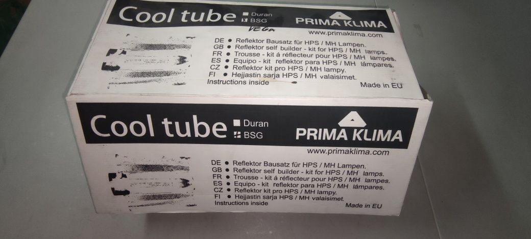 Plantação Indoor - Cooltube Prima Klima 125mm + 2 Lampadas OFERTA