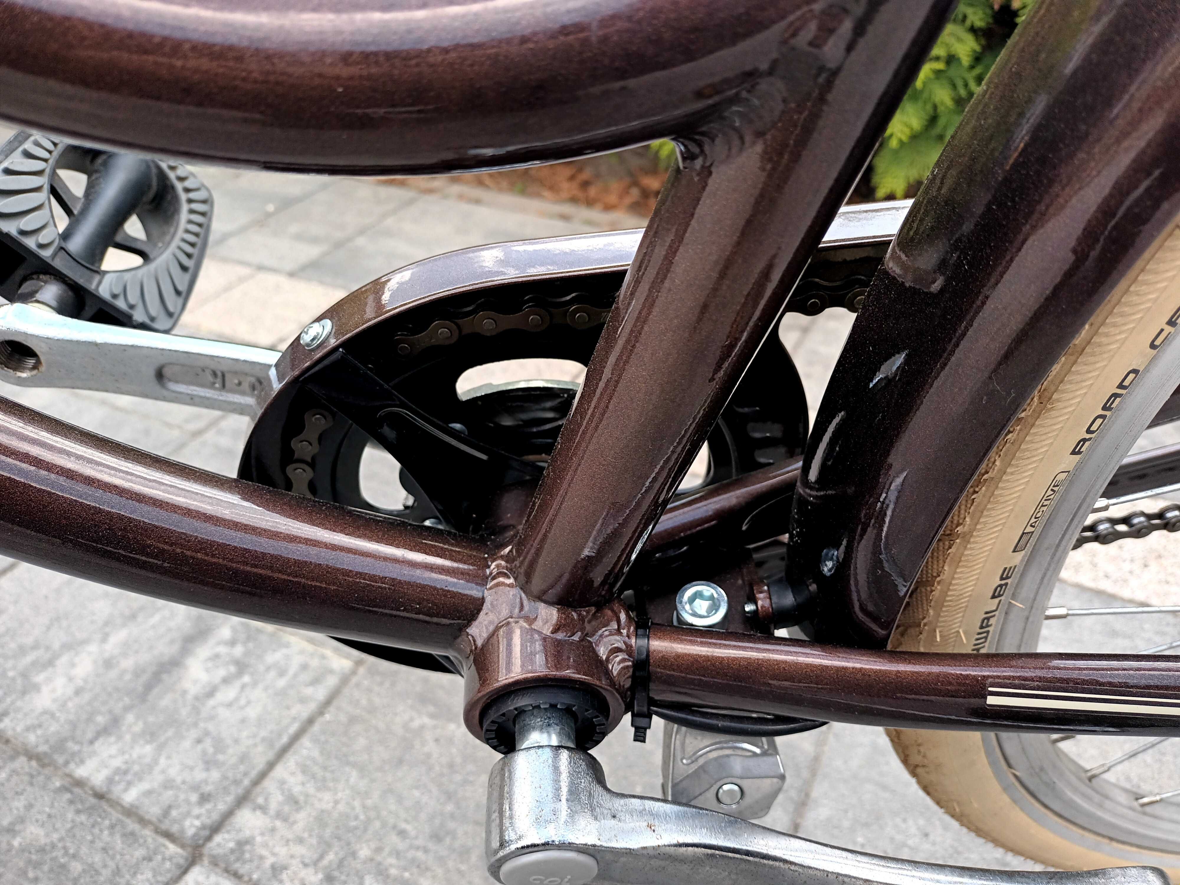 Niemiecki Rower  Damski Triumph Prądnica,LED,Nexus7 Stan Jak Nowy