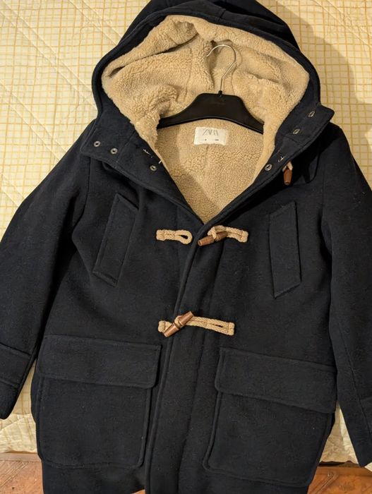 Casaco de inverno com pelo Zara