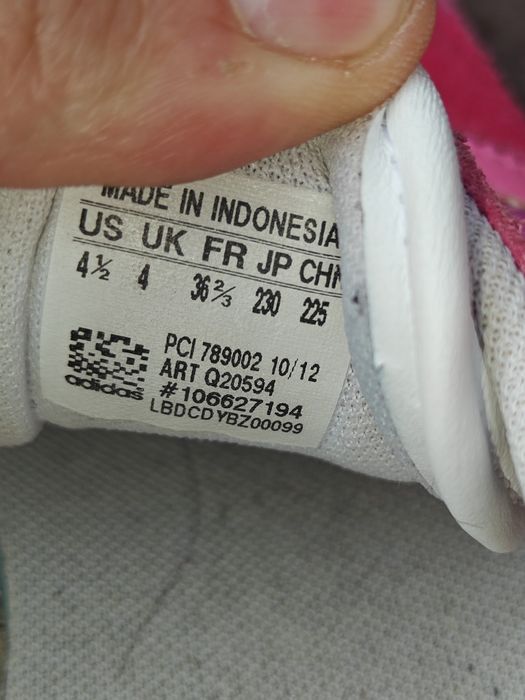 Damskie śliczne buty sportowe Adidas La Trainer rozmiar 36 i 2/3 BDB