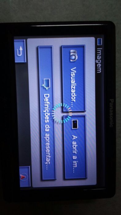 GPS Panasonic Strada pouco uso