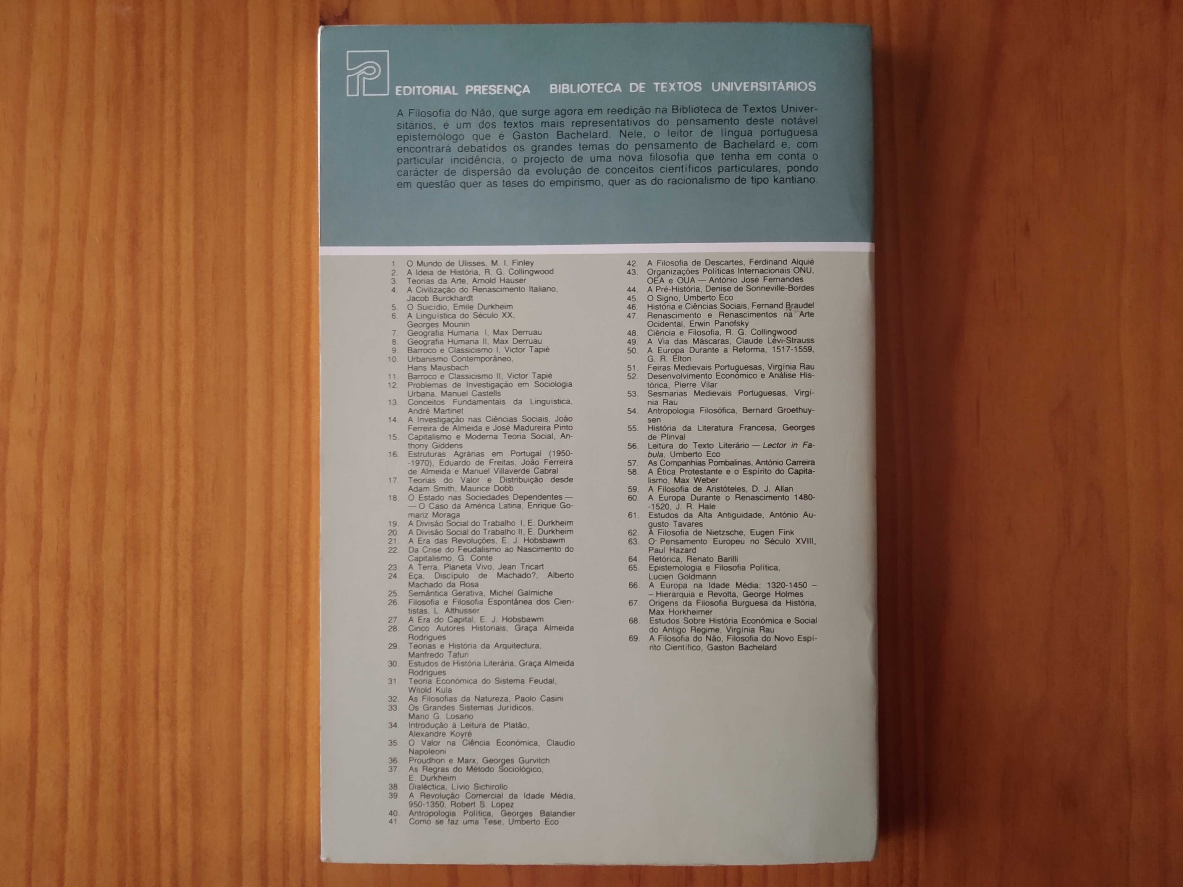 (PORTES GRÁTIS) A Filosofia do Não: Filosofia novo espírito científico