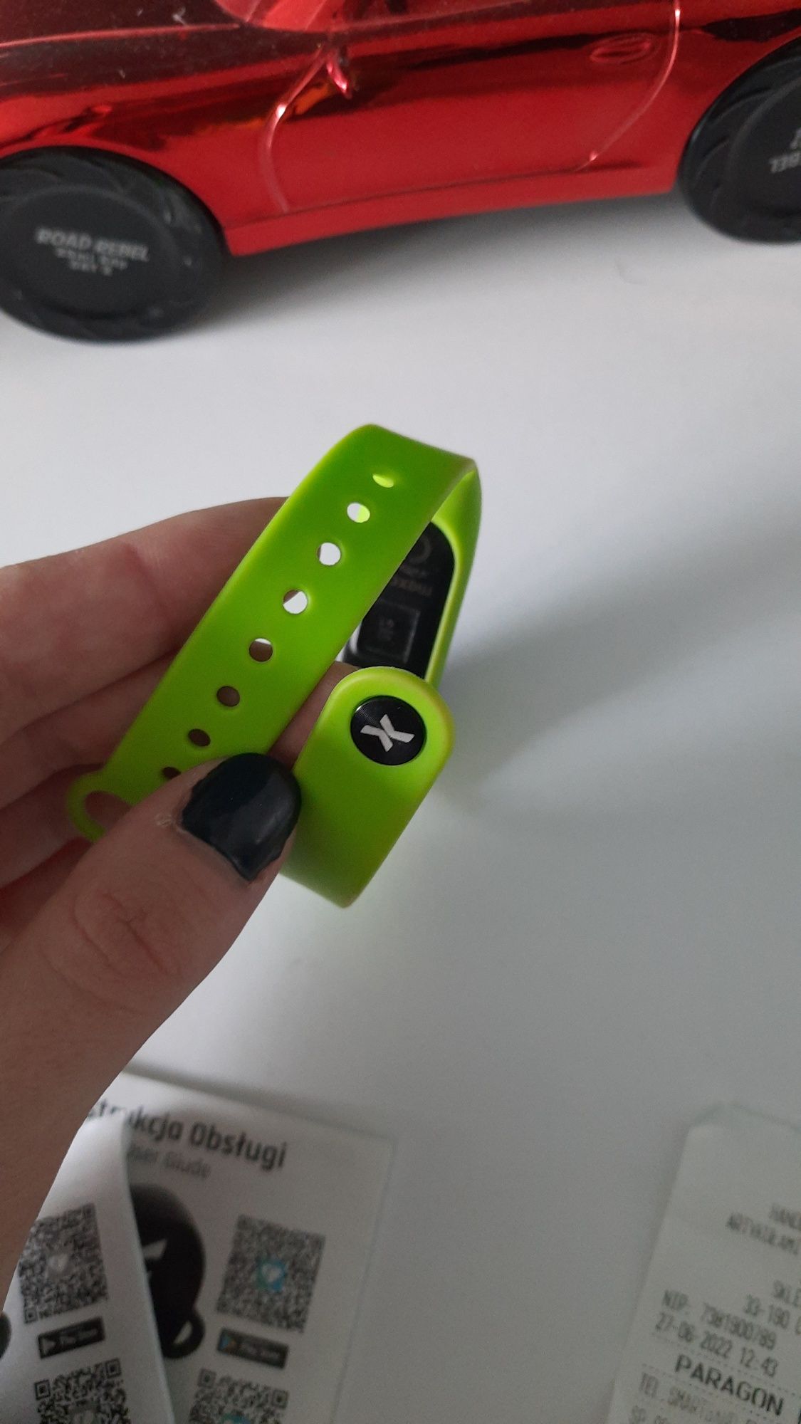 Smartband opaska zielona